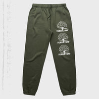 BRAINFREEZE JOGGERS - ARMY GREEN