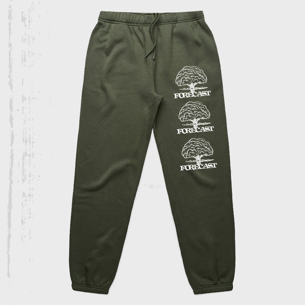 BRAINFREEZE JOGGERS - ARMY GREEN